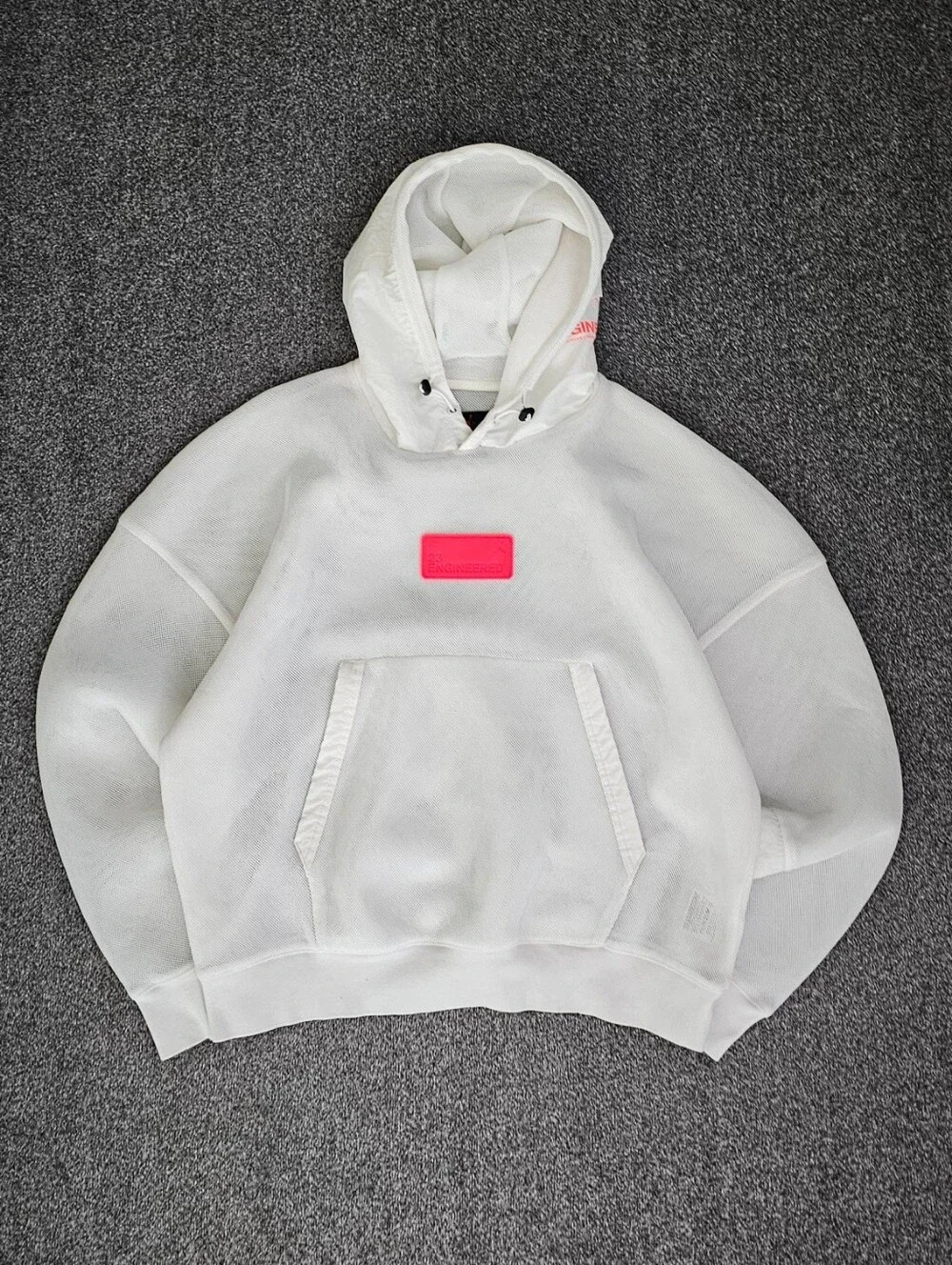 Nike Jordan Men’s 23 Engineered Space Mesh Pullover Hoodie Size Medium